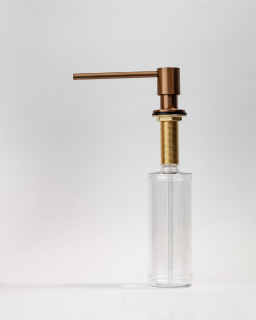 Дозатор для кухонной мойки AltroBagno Flusso 080504 RaSp матовая медь